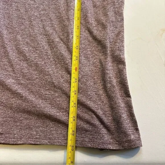 Lululemon Men’s heathered burgundy short sleeve Tee size XL - Picture 5 of 6